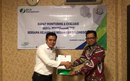 BPJS Ketenagakerjaan Lakukan Monitoring Pelanggaran Perusahaan Bersama Kejari